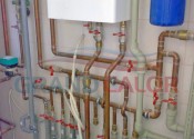 подключение электрического котла Protherm Скат 21 кВт медными трубами