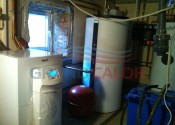 Котельная тепловым насосом VWS 171/2, конденсационным котлом ecoTEC plus VU 246, мультибойлером allSTOR VPS 500/2 и водонагревателем uniStor VIH R 300 Vaillant