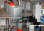 Замена 2-х напольных газовых котлов Viessmann Vitogas-100 96 кВт на настенные конденсационные котлы Buderus Logamax plus GB162 100 кВт с каскадным блоком TR3 Buderus